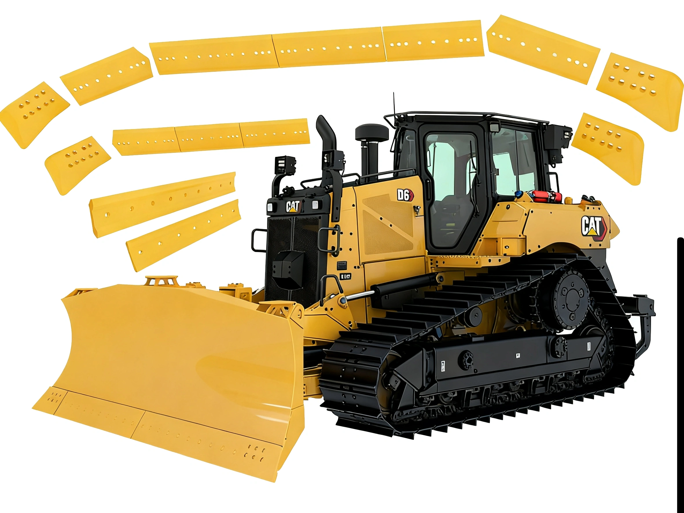 dozer blades and cutting edge
