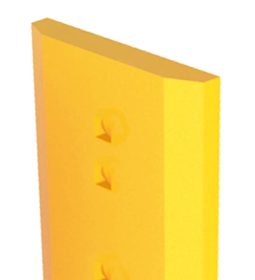 excavator bevel edges