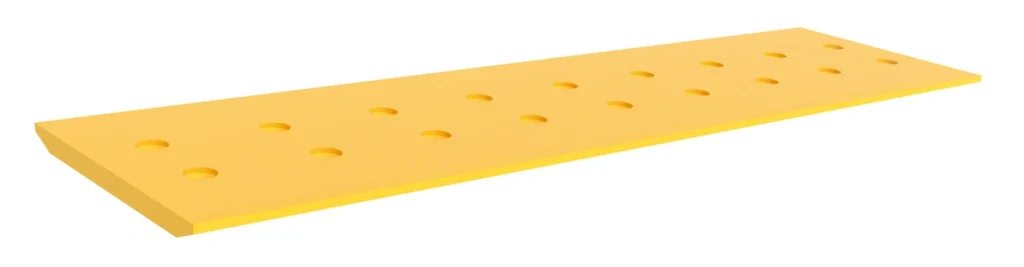 scraper center cutting edge
