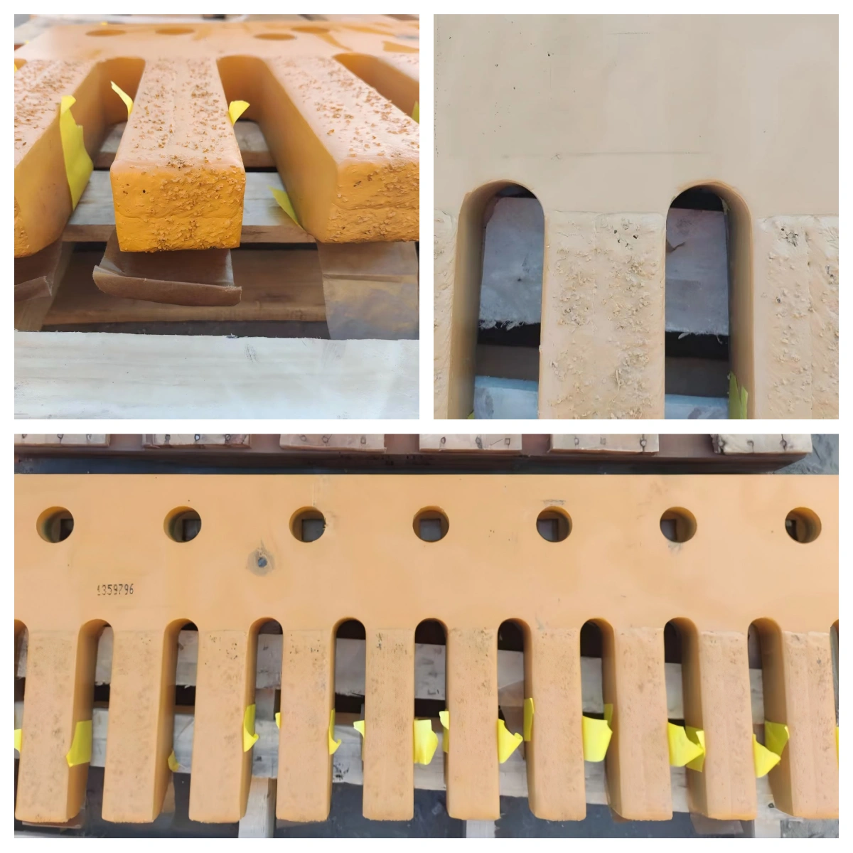 tungsten hardened caterpillar blades