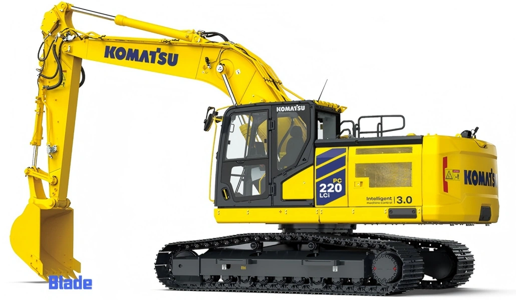 komatsu excavator blades