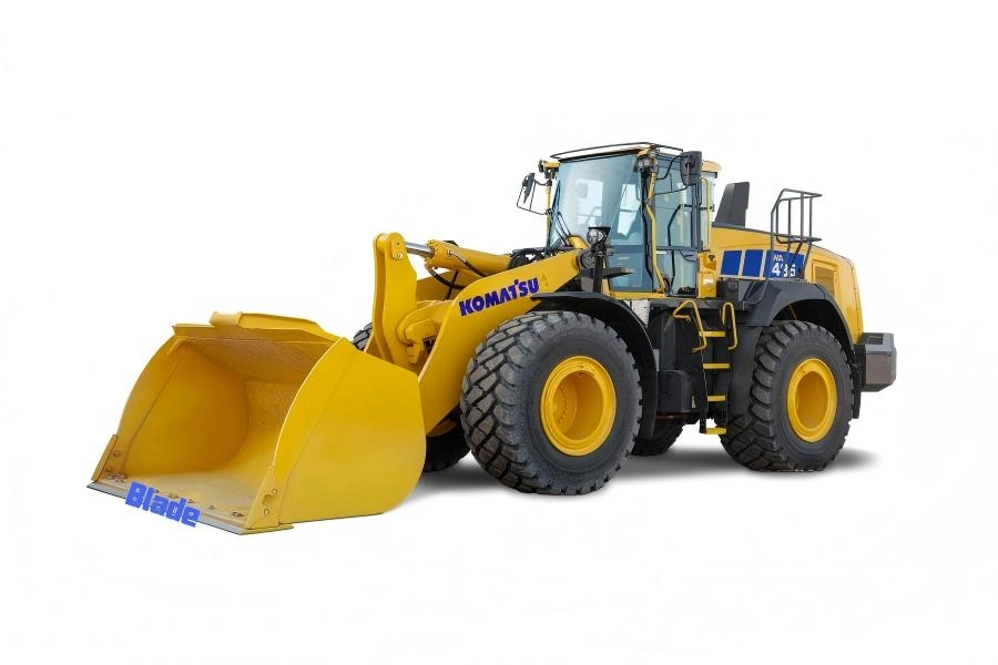 komatsu wheel loader blades