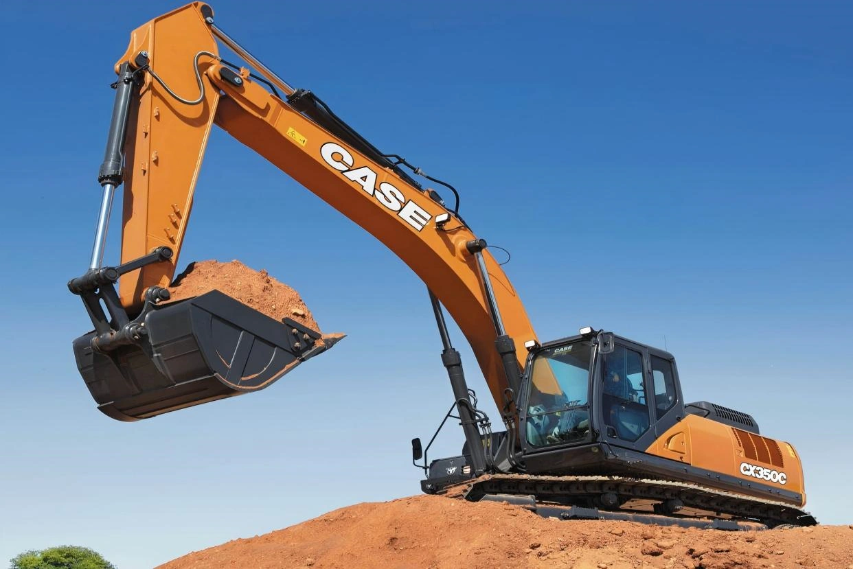 case cx350c excavator bucket blades