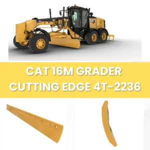cat 16m grader cutting edge 4t 2236
