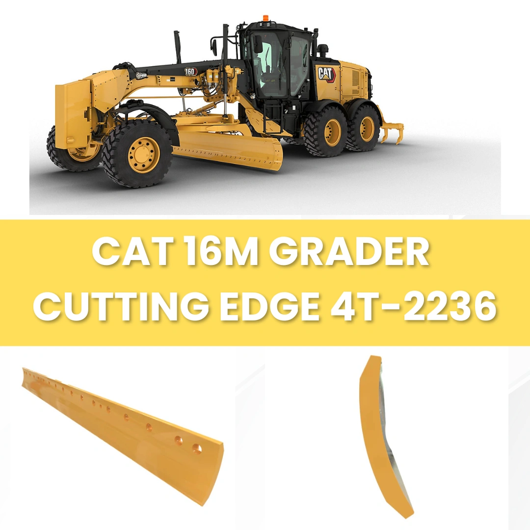 cat 16m grader cutting edge 4t 2236