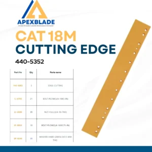 cat 18m cutting edge 440 5352