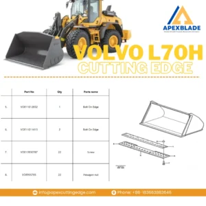 volvo l70 cutting edge 11011413