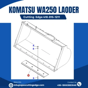 Komatsu WA250 Loader Cutting Edge 418-815-1211