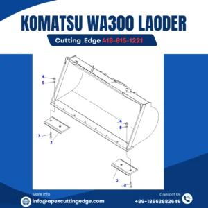 Komatsu WA300 Loader Cutting Edge 4188151221