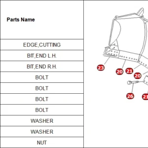 Komatsu D475A-5 Bulldozer U Blades